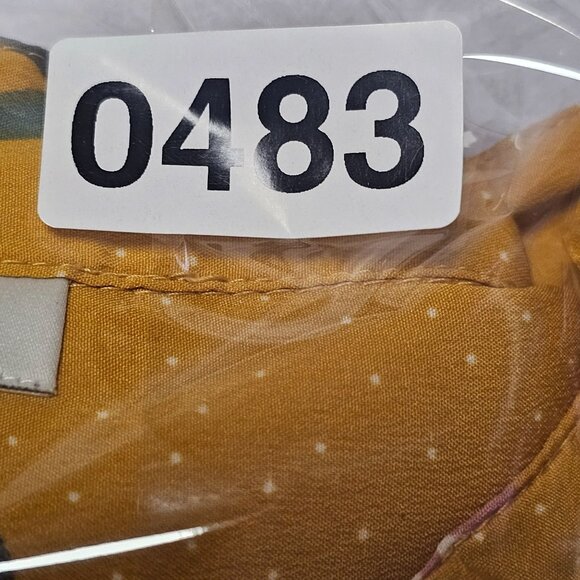 MPH Collection Womens Floral Print Button-Front Tunic Blouse 2X - Picture 9 of 10